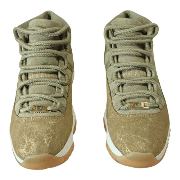 NIKE Air Jordan 11 Retro \'Olive Lux\' Sneakers Size 10.5W/M9